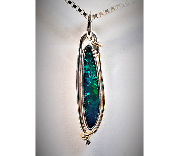 "Opal Doublet Pendant" - Jeff Mckenzie